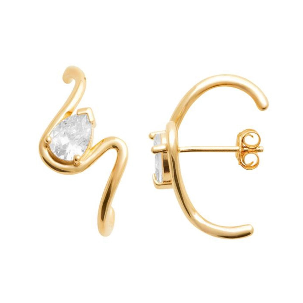 Wave earrings