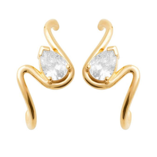 Wave earrings