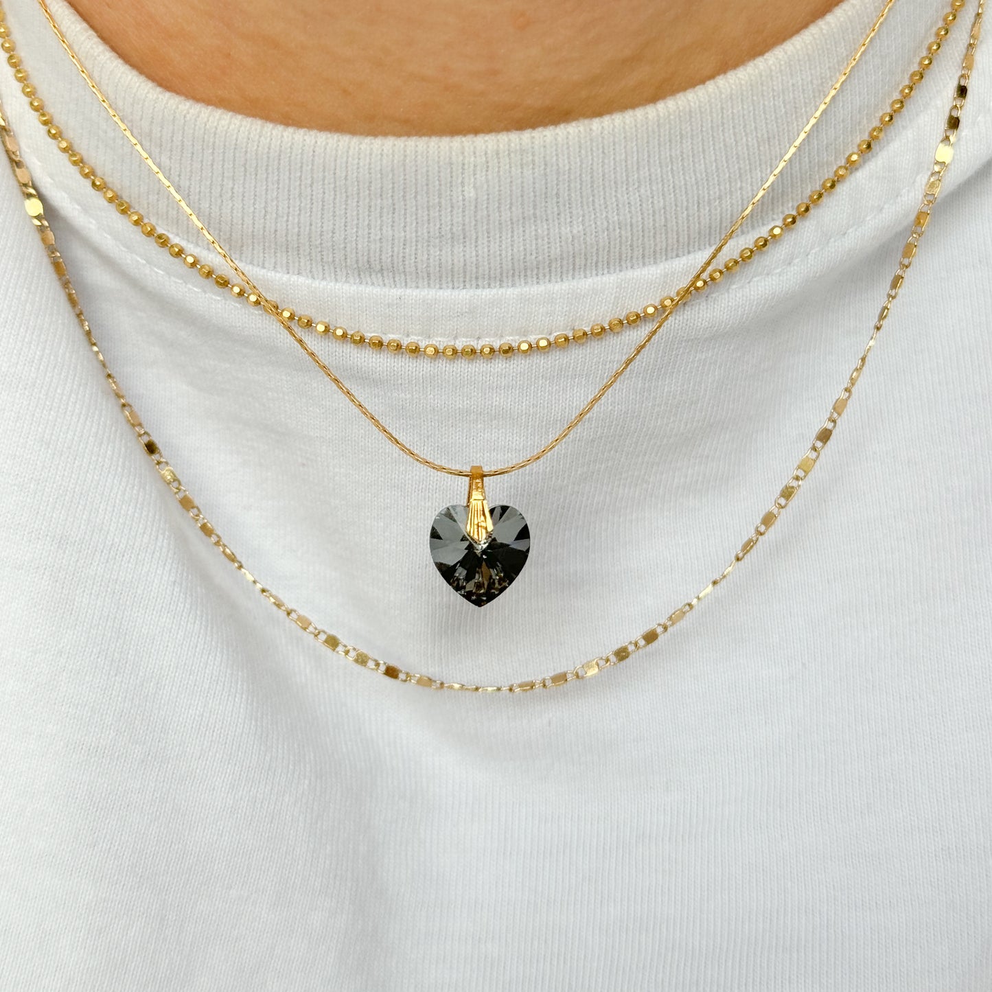 Swarovski heart