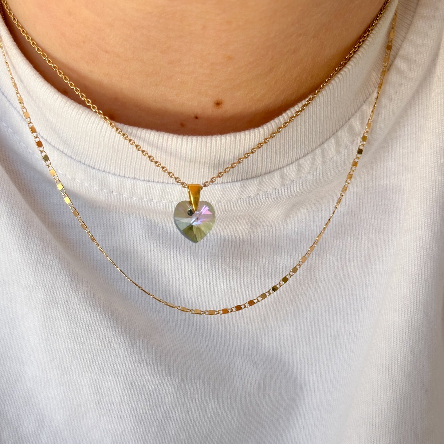Swarovski heart