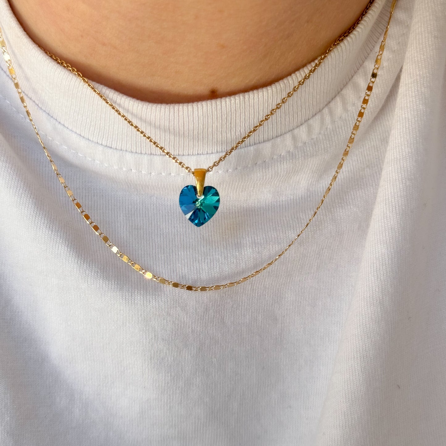 Swarovski heart