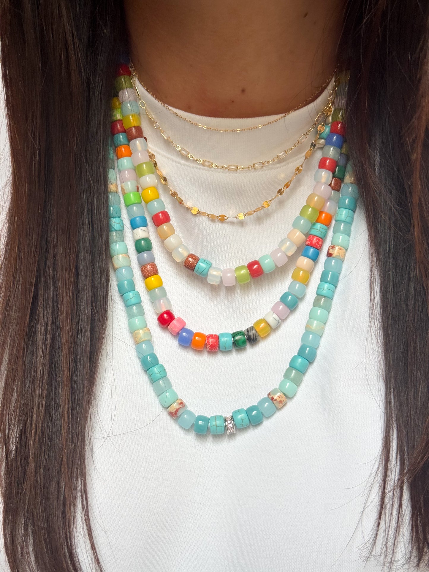 Bracciale in pietra semipreziosa