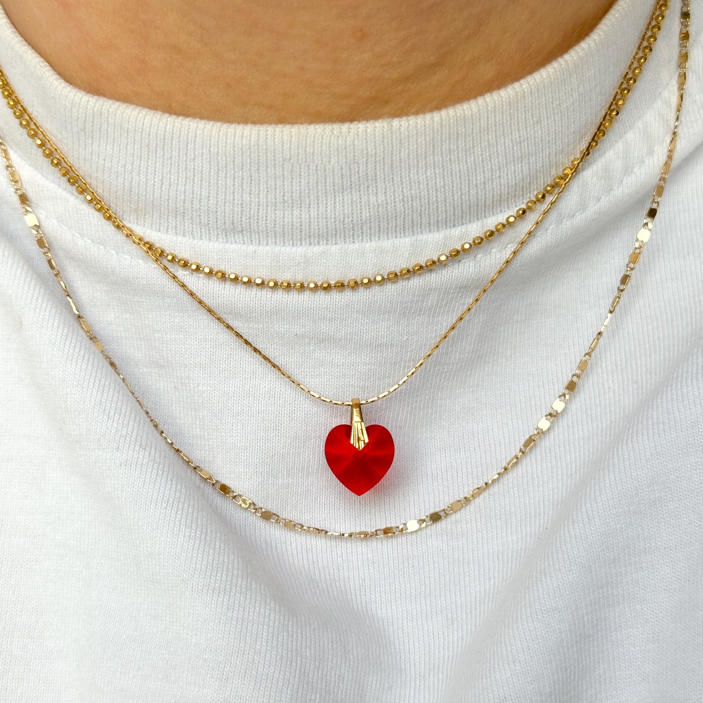 Swarovski heart