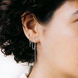 Single chain earring