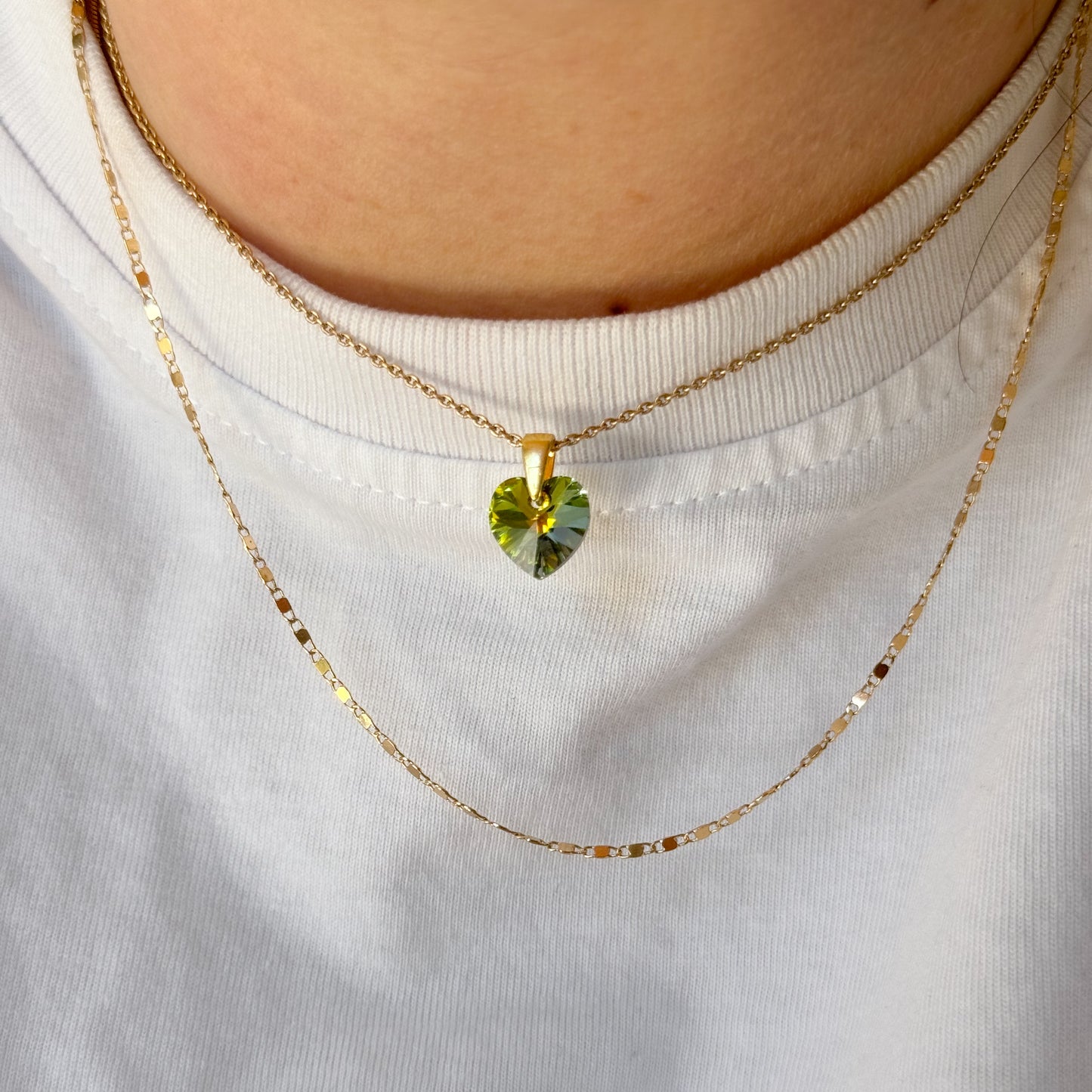 Swarovski heart
