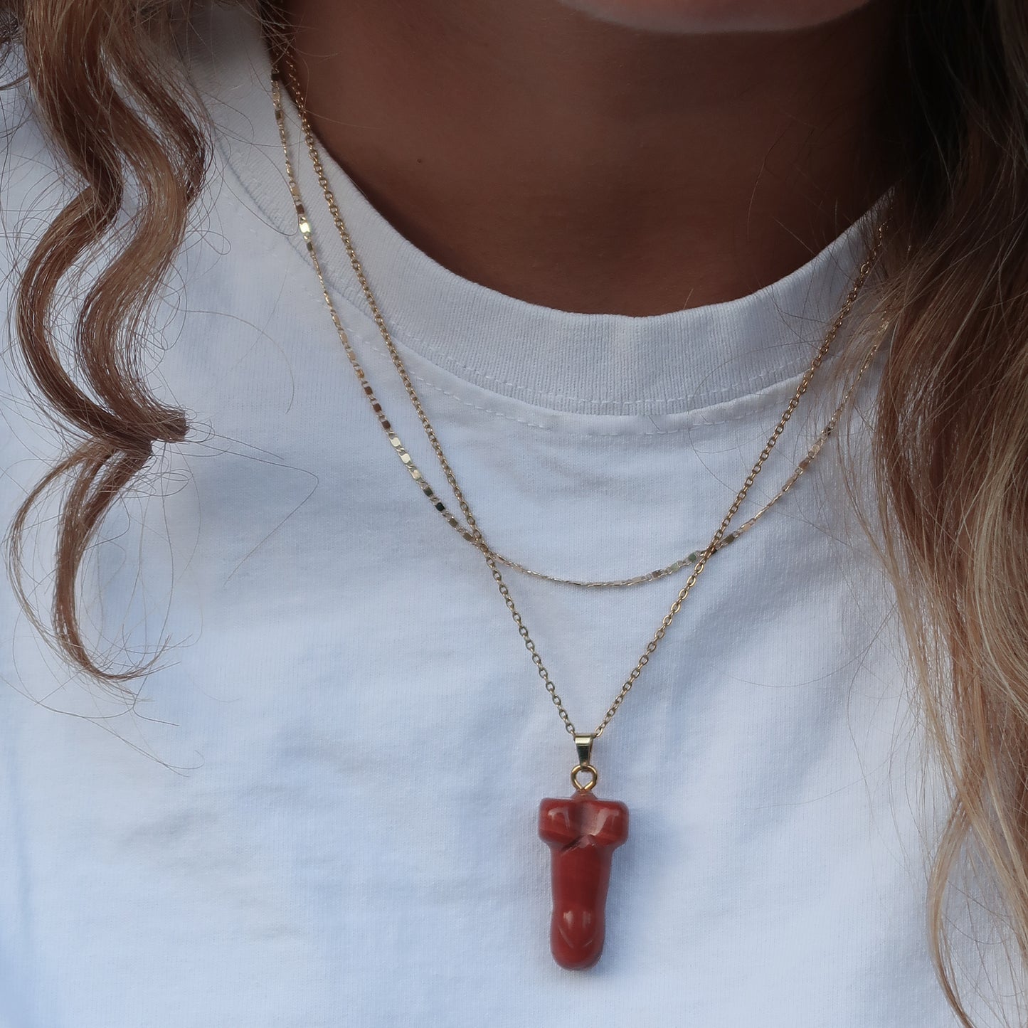Penis crystal charm
