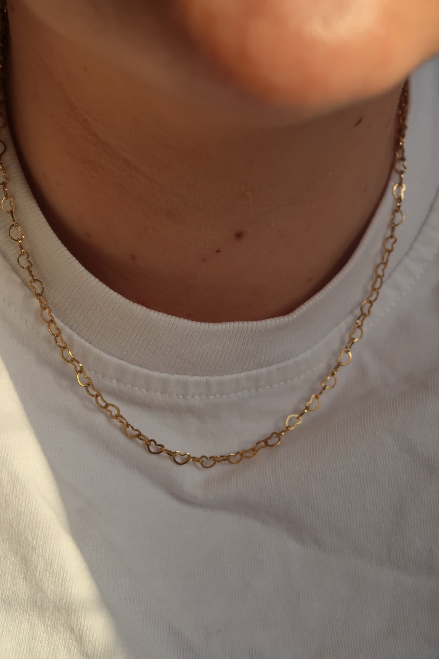 Chain Heart Necklace