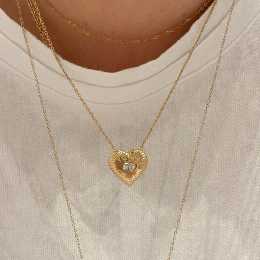 Pre order collana cuore