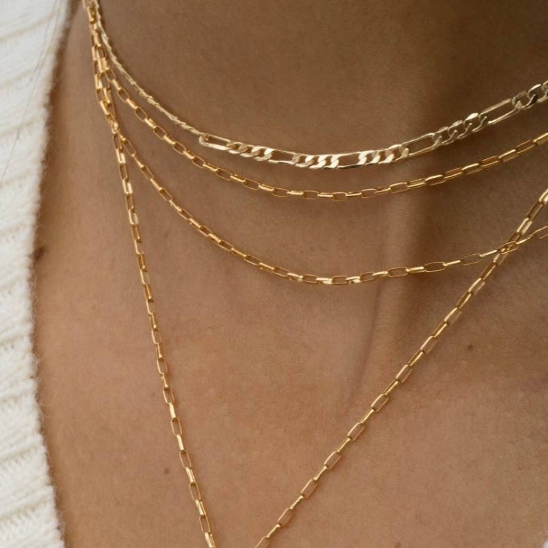 Baby link necklace